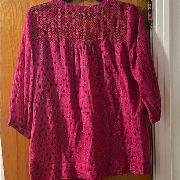 Tommy Hilfiger Pink Patterned Blouse - Picture 5 of 5